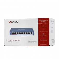 Сетевой коммутатор Hikvision DS-3E0109P-E/M(B) 