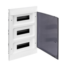 Щит встраиваемый, Legrand, 135553 Practibox S, 3х12 IP40 Дымчатая дверь