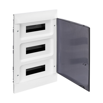 Щит встраиваемый, Legrand, 135553 Practibox S, 3х12 IP40 Дымчатая дверь