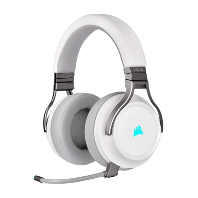 Беспроводная Гарнитура Corsair Virtuoso RGB Garnitura Wireless, 32ohm, 20-40000Hz, 109dB, white, [CA-9011186-EU]