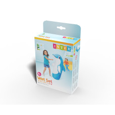 Надувная игрушка для боксирования Bop Bags 94 см, INTEX, 44669NP, Усиленный винил, 3+, Неваляшка, Динозавр/Тигр/Дракон в ассортименте, Цветная коробка