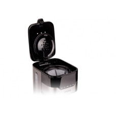 Кофеварка капельная, Centek, CT-1145, Мощность 900Вт, 1500мл, 3 ур. крепости, LED, Капля стоп, Подогрев, Стальной