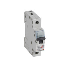 Автоматический выключатель, Legrand, 404028, 1П C16A TX3 6000 6kA