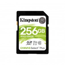 Карта памяти SDXC Kingston, SDS2/256GB, 256GB, UHS Class 10 