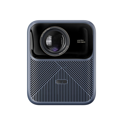 Проектор портативный, Wanbo, Mozart 1 Pro 2025, LCD, 1080p (FHD), 1200 ANSI lm, 3000:1, Google TV OS, Auto Focus, Auto Keystone, ASA 3.0, HDR10, MEMC, 20 000 часов, 2+16G, Wi-Fi 6, Bluetooth 5.0, HDMI 2.01, USB2, 3.5mm, DC*1, динамики 20W (210W), синий