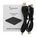 Внешний оптический привод Gembird DVD-USB-02, Черный Ext DVD±R/RW/-RAM,±R9, CD-R/RW, USB2.0, black, box