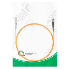 Патч корд оптоволоконный,, SC/UPC-ST/UPC MM OM2 50/125 Simplex 3.0мм 1 м, LSZH