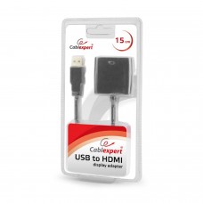 Конвертер Cablexpert  A-USB3-HDMI-02, Черный 