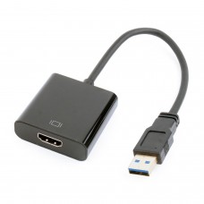 Конвертер Cablexpert  A-USB3-HDMI-02, Черный 