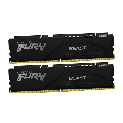 Оперативная память Kingston Fury Beast (AMD), KF560C36BBEK2-16, DDR5, 16 GB DIMM kit <6000MHz> (2x8GB), CL36