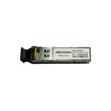 SFP модуль, Hikvision, HK-SFP-1.25G-20-1550, Интерфейс: 1SFP 1250Мбит/с / Optical 1LC 1250Мбит/с, Расстояние: 0~20км, Duplex
