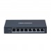 Сетевой коммутатор Hikvision DS-3E0508P-O Switch 8 port 10/100/1000M 4xGE PoE, 4xRJ45 GE, PoE 60W, desktop