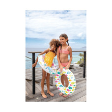 Круг для плавания Lively Print 61см, INTEX, 59241NP, Винил, 6+, Цвета в ассортименте, Пакет