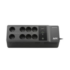 Источник бесперебойного питания, APC, Back-UPS BE650G2-GR, Линейно-интерактивный, Мощность 650ВА/400Вт, Напольный, 230В, Вых: 8x Schuko, APCRBC110, Чёрный