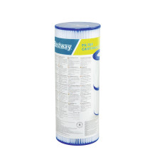 Картридж для ф-насоса тип II, BESTWAY, 58094, 10.6 х 13.6 см, Сменный, 2 шт., Сине-Белый, В пленке