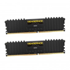 Оперативная память Corsair Vengeance LPX, CMK16GX4M2A2666C16, DDR4, 16 GB, black 