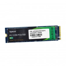 Твердотельный накопитель SSD M.2 PCIe Apacer AS2280P4, AP256GAS2280P4-1, 256GB, oem 