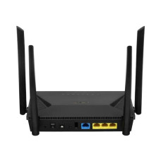 Сетевой маршрутизатор со встроенной беспроводной точкой доступа, ASUS, RT-AX1800U, 802.11/n/ac/ax, AX1800, 1 порт 10/100/1000M WAN, 3 порта 10/100/1000M LAN, 1 порт USB3.2