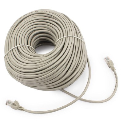 Патч-корд Cablexpert PP12-50M, серый Cable Patch cord UTP 5e-Cat 50 m