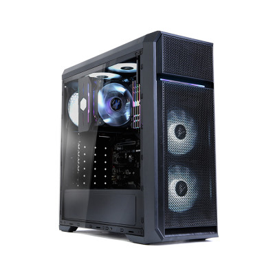 Компьютерный корпус, Zalman, N5 OF, ATX, Mid Tower, ATX / mATX / Mini-ITX, USB 3.0*1/2.0*2, Audio/Mic, Кулер 3*12см Белый LED, Высота процессорного куллера до 158 мм, Длина VGA до 365 мм, Количество отсеков 2*3.5"/4*2.5"/1*5.25", 437*200*45