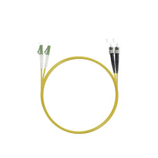 Патч корд оптоволоконный,, LC/APC-ST/UPC SM 9/125 Duplex 2.0мм 1 м, LSZH