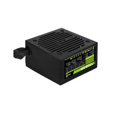 Блок питания, Aerocool, VX PLUS Stealth 500, 500W, ATX, None-PFC, 20+4pin, 4+4pin, 3*Sata, 3*Molex, 1*FDD, 1*PCI-E 6+2pin. Вентилятор 12см, Кабель питания, Чёрный