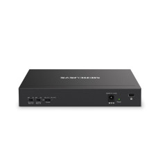 Коммутатор, Mercusys, MS110P, Миниатюрный, 10 портов 10/100M RJ45 (8 портов PoE+ 802/3af/at 65W, 250м), Auto-MDI/MDIX