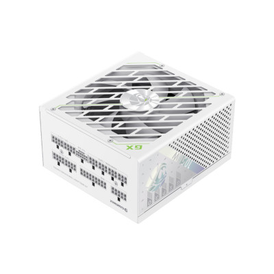 Блок питания, Gamemax, GX PRO 1050G Gold White, 2121-1050B0030, 1050W, ATX, ATX, Вентилятор 14см, 20+4 pin, 4*PCI-E 6+2 pin, 10*SATA, 3*Molex, 16*4+4 pin, 150*160*86mm мм, Белый