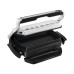 Гриль, Tefal, XL GC724D12, Мощность 2000Вт, 9 программ, 6-8 порций за одно приготовление, Электронное управление, 4 уровня температуры, Съемные пластины, Длина шнура 1.2 м, Стальной-Черный
