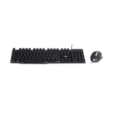 Комплект Клавиатура + Мышь, XG, XD-575OUB, Оптическая Мышь, USB, Кол-во стандартных клавиш 104, Анг/Рус/Каз, Длина кабеля 1,6 м, Чёрный