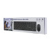 Клавиатура и мышь, USB, Gembird KBS-6000, Черный