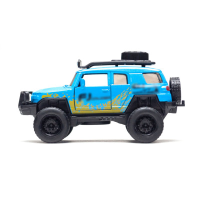 Металлическая машинка, X-Game Kids, 25300B, 1:32, Длина 12 см, Открывающиеся двери, Pull-back двигатель, Синяя, Цветная коробка