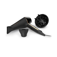 Фен, Remington, AC9140B, Мощность 2400W, 2 скоростных режима, 3 температурных режима, AC мотор, Длина шнура электропитания 300см, Черный