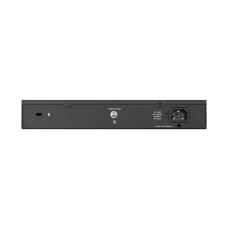 Коммутатор, D-Link, DGS-1100-24PV2/A3A, Настраиваемый L2, 24 порта 10/100/1000Base-T (12 портов РоЕ 802.3af/at, PoE-бюджет 100 Вт), Стоечный