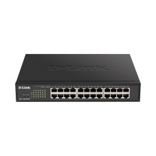 Коммутатор, D-Link, DGS-1100-24PV2/A3A, Настраиваемый L2, 24 порта 10/100/1000Base-T (12 портов РоЕ 802.3af/at, PoE-бюджет 100 Вт), Стоечный