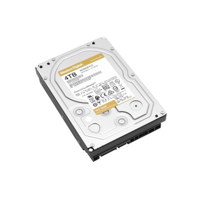 Жесткий диск Western Digital Gold, 4000 GB HDD SATA WD4003FRYZ, 7200rpm, 128MB cache, SATA 6 Gb/s