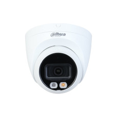 IP видеокамера, Dahua, DH-IPC-HDW2249TP-S-IL-0280B, 2-мегапиксельная, купольная, интеллектуальная двойная подсветка Фиксированная WizSense