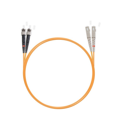 Патч Корд Оптоволоконный,, SC/UPC-ST/UPC MM OM1 62.5/125 Duplex 3.0мм 1 м, LSZH