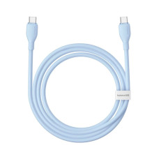 Интерфейсный кабель, Baseus, Ultra-Fast (P10364500113-01), USB-C to USB-C, 100W, 1m, Голубой
