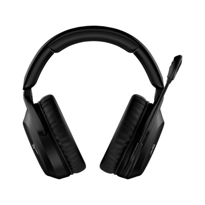 Гарнитура, HyperX, 676A2AA, Stinger 2 Wireless, Микрофон поворотный гибкий, Динамики 50 мм, 97,5 дБ, 10Гц-20.2кГц, DTS Headphone:X, Чёрный, Цветная коробка