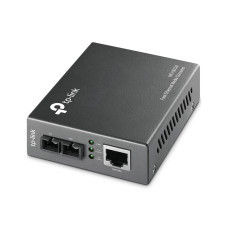 Медиаконвертер, TP-Link, MC100CM, Многомодовый 2 км, 1310нм, 1 порт 100 Mбит/с SC/UPC, 1 порт 100M RJ45 порт (Auto MDI/MDIX)