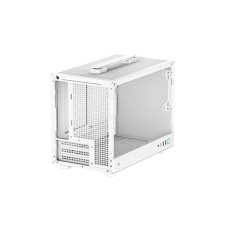 Компьютерный корпус, Deepcool, CH160 MESH WH R-CH160-WHNMI0-G-1, Mini-ITX, Type-C*1/3.0*2, HD-Audio, Высота процессорного кулера до 172мм, Длина VGA до 305мм (до 230мм при блоке АТХ), 1*3.5" или 1*2.5", Сталь 0,6, 336x200x283,5мм, Без Б/П, Белый