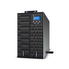 Источник бесперебойного питания, CyberPower, OLS10000ERT6U, Мощность 10000ВА/9000Вт, OLS-серия, On-Line, Стоечный 6U, LCD/Smart/USB/RS232/EPO, AVR: 110-276В, АКБ 12В/9Ач*20 шт., Вых: Клеммная колодка, Чёрный