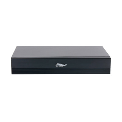 Гибридный видеорегистратор, Dahua, DH-XVR1B16-I/T, 16 каналов, HDCVI, TVI, AHD, CVBS, IP, Квадруплекс, Разрешение записи: 1080N. 720p. 960H. D1. HD1. BCIF. CIF. QCIF, Выходы видео: 1 разъем HDMI, 1 разъем VGA, 16 BNC, 1 SATA до 6Tb, DC 12V/2A