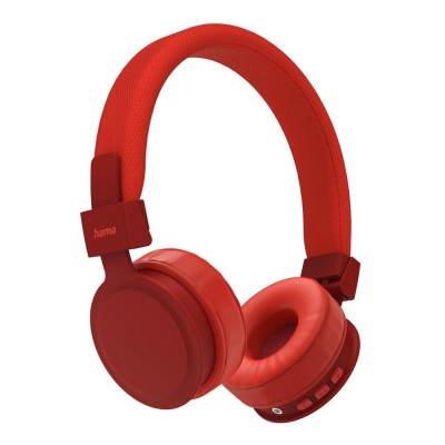 Беспроводная стереогарнитура Hama Freedom Lit, 00184087, красный
