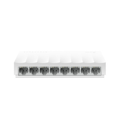 Коммутатор , TP-Link, LS1008, Неуправляемый, 8 портов 10/100 Мбит/с RJ45 с автосогласованием и Auto-MDI/MDIX