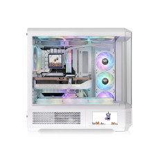 Компьютерный корпус, Thermaltake, View 600 TG Snow, CA-11H-00F6WN-00, E-ATX / ATX, 3*3.5"/3*2.5", Высота кулера до 175 мм, Длина VGA до 480 мм, 560 249 584 мм, Без Б/П, Белый Компьютерный корпус, Thermaltake, View 600 TG Snow, CA-11H-00F6WN-00, E-ATX / ATX, 3*3.5"/3*2.5", Высота кулера до 175 мм, Длина VGA до 480 мм, 560 249 584 мм, Без Б/П, Белый
