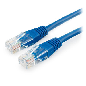 Патч-корд Cablexpert PP10-0.5M/B, синий 