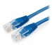 Патч-корд Cablexpert PP10-0.5M/B, синий Cable Patch cord UTP 5e-Cat 0.5 m