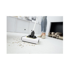 Электрический веник, KARCHER, KB 5 Белый 1.258-050.0, Рабочая ширина 210 мм, объем мусоросборника 0,37 л